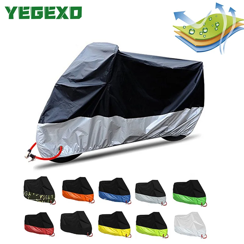 

Motorcycle Cover Bike Funda Moto Tarpaulin For YAMAHA r6 2007 tracer 900 gt fz16 xvs 1100 majesty 125 majesty 400 virago 250