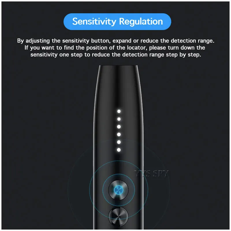 Bolígrafo Detector de cámara Anti oculta, protección de seguridad, señal RF, dispositivo espía, inalámbrico, GSM, GPS, Audio, buscador de insectos