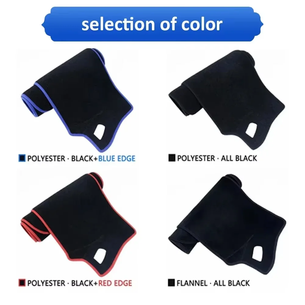 لشركة هيونداي كريتا IX25 2021 ~ 2024 2025 وحدة التحكم المركزية للسيارة داش حصيرة لوحة القيادة المضادة للانزلاق وسادة السجاد الشمس واقية اكسسوارات السيارات #6