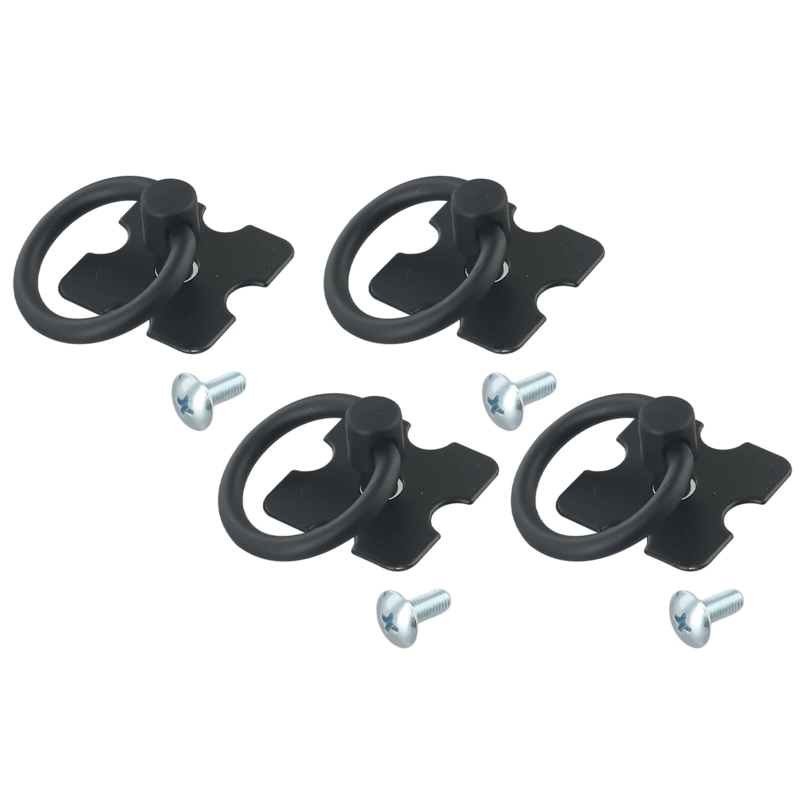 Wardrobe Cabinet Chest Drawer Knobs Pulls Furniture Handles Household Alloy Black/silver Parts Single Hole Vintage