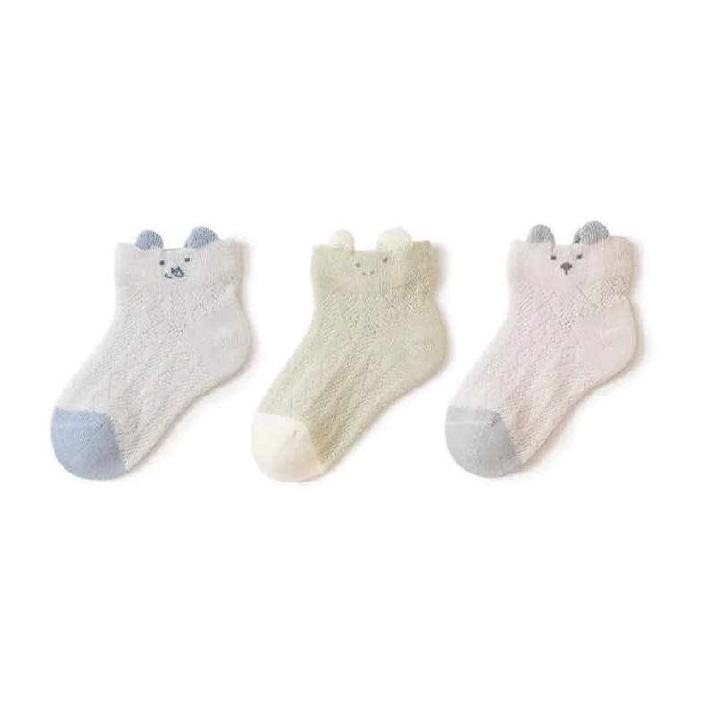 3Pair/lot New Summer Boys and Girls Baby Socks