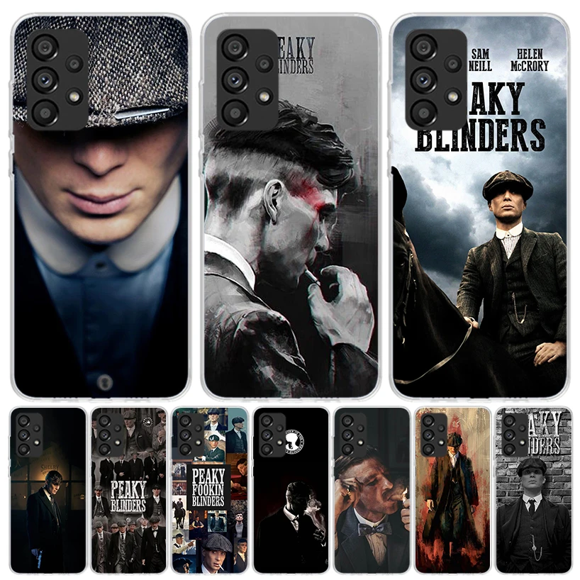 P-Peaky B-Blinders Case Phone Cover for Samsung Galaxy A15 A14 A13 A12 A55 A54 A53 A52 A35 A34 A33 A32 A25 A24 A23 A22 A04S A03S