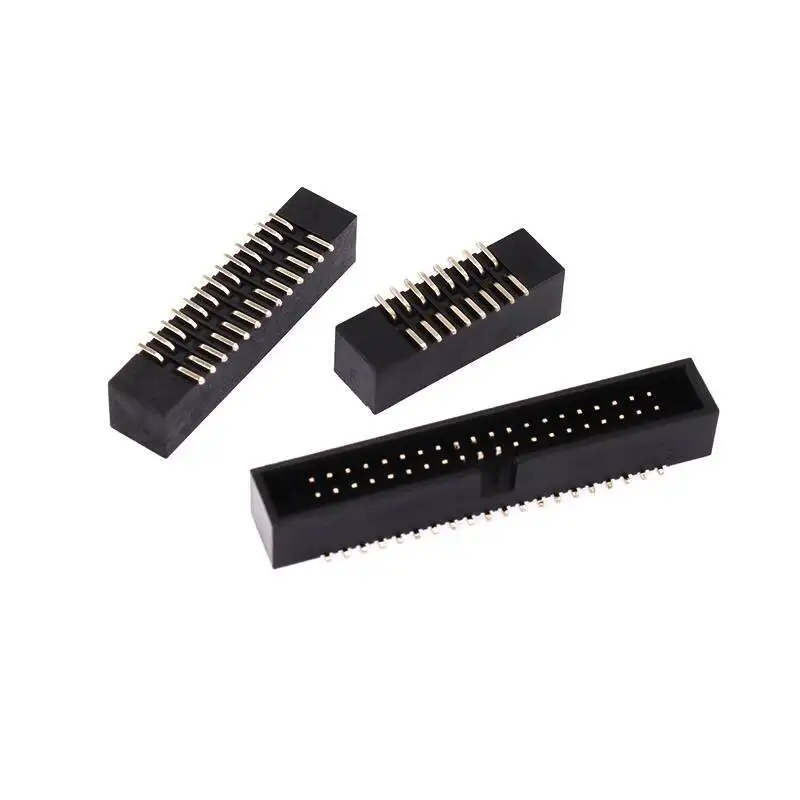 2~5 Stück SMD einfacher Bullhorn-Stecker 1,27 mm Rastermaß IDC-Stecker 8P 10P 12P 16P 20P 34P 40P 50P – Detail 3