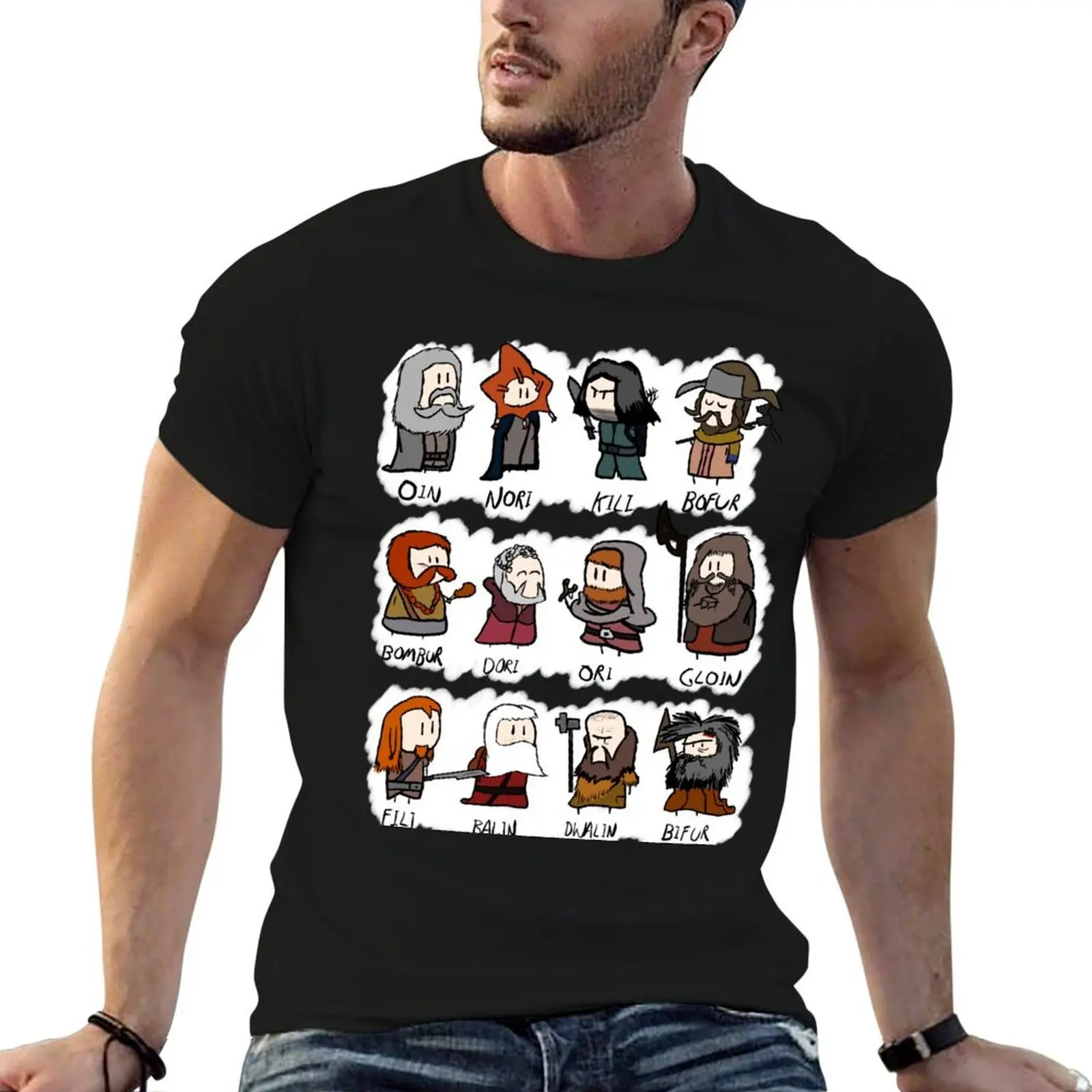 

12 Dwarves T-Shirt t shirts with prints men t shirt cotton 100% t shirts designer T-shirt