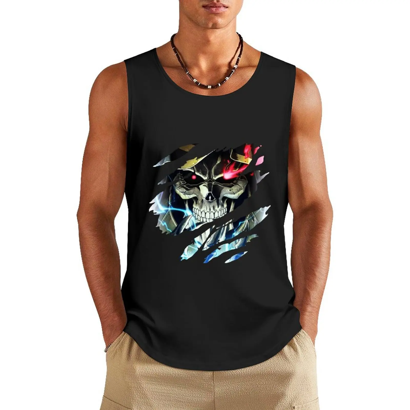 Overlord Badass Tank Top Men's tops Vests singlet for men