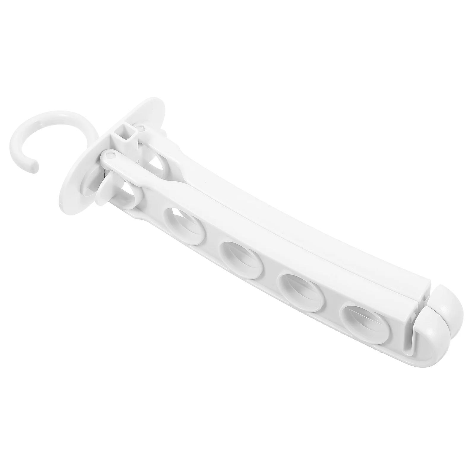 

Travel Folding Clothes Hanger Foldable Sock Hanger Collapsible Hanging Rack for Closet Home Travel Clothes Organizer Space