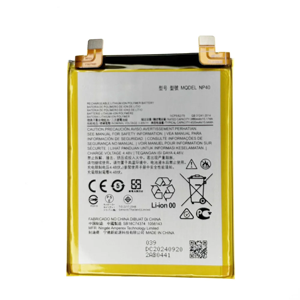 Genuine New High Quality  4020mAh NP40 Replacement Battery For Motorola EDGE 30 NEO NP 40 Batteria Batteries+Free Tools