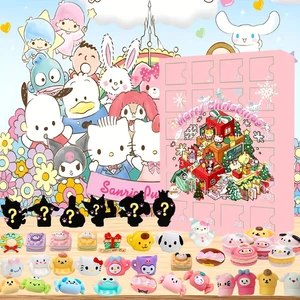 سانريو تقويم مجيء عيد الميلاد ، مرحبا كيتي ، كورومي ، شخصية عمل صغيرة PVC ، صندوق ألعاب العد التنازلي ، هدية عيد ميلاد للبنات ، رائعتين ، 24 قطعة أفضل 10 مبيعات مفاجئة للتقويم - رقم 3