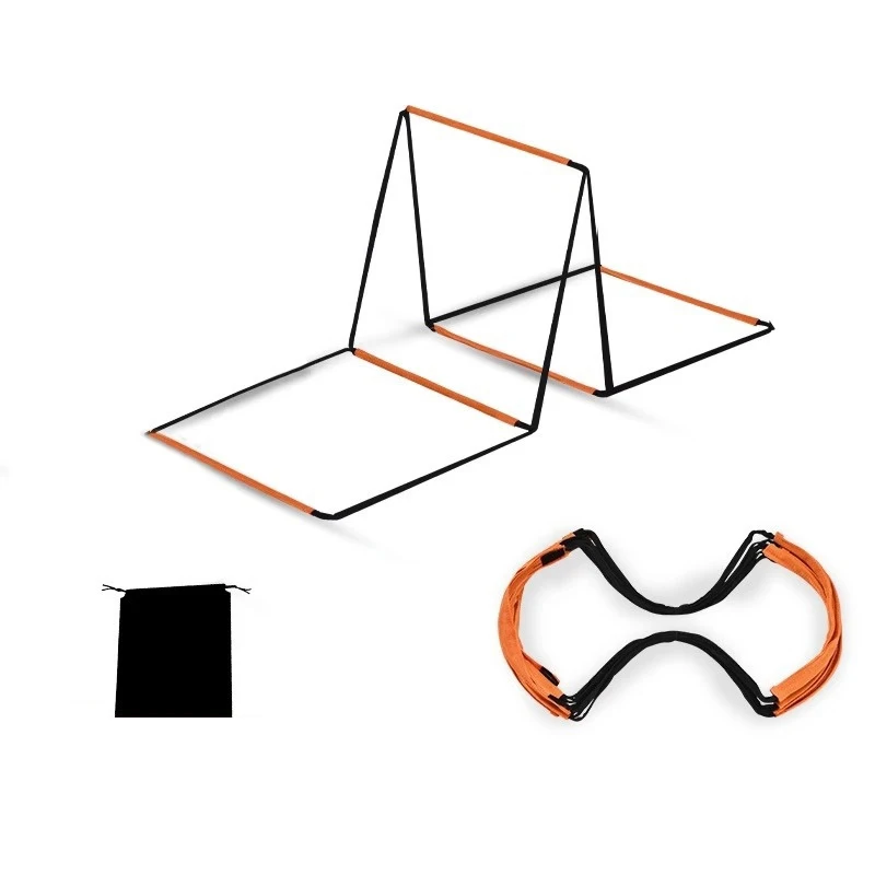 Escalera de salto de entrenamiento de fútbol de doble propósito, escalera de agilidad multifuncional, entrenamiento de velocidad, coordinación, equipo de fútbol