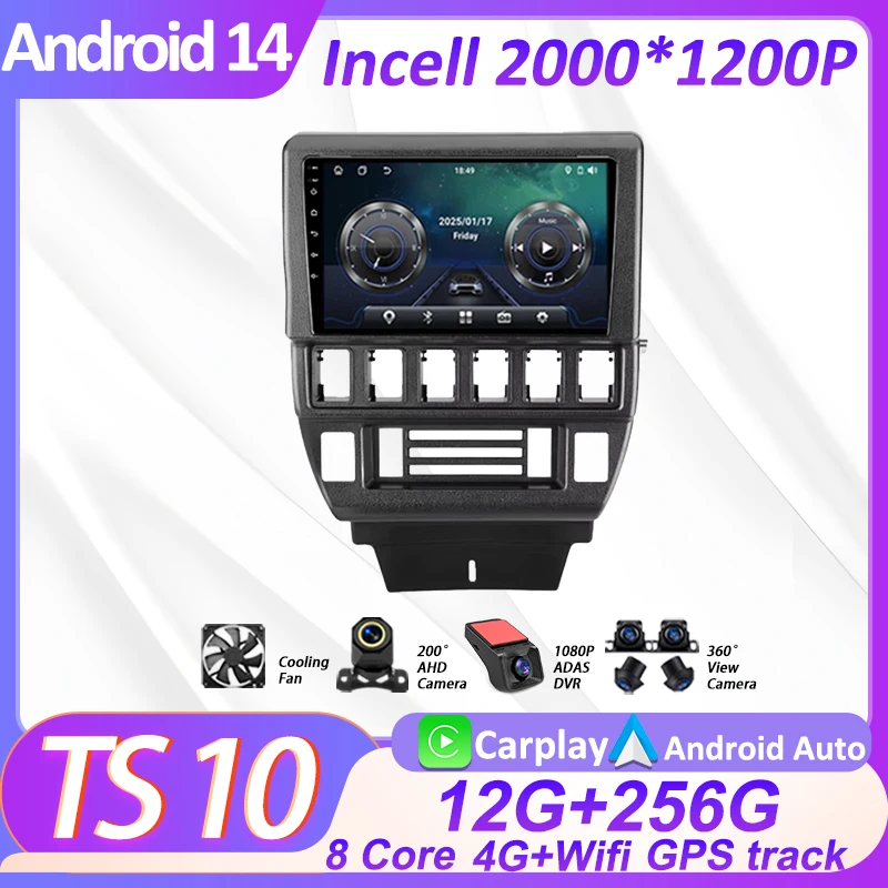 

Wireless Android Auto For LADA Niva 1993 - 2020 GPS Navigation Car Video Multimedia Player Stereo Head Unit Mirror Link RDS DSP