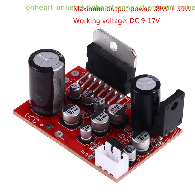 [C]TDA7379 Stereo Power Amplifier Board Module DC 12V 39W+39W NE5532 Preamp Speaker Sound Board Volume Control Module
