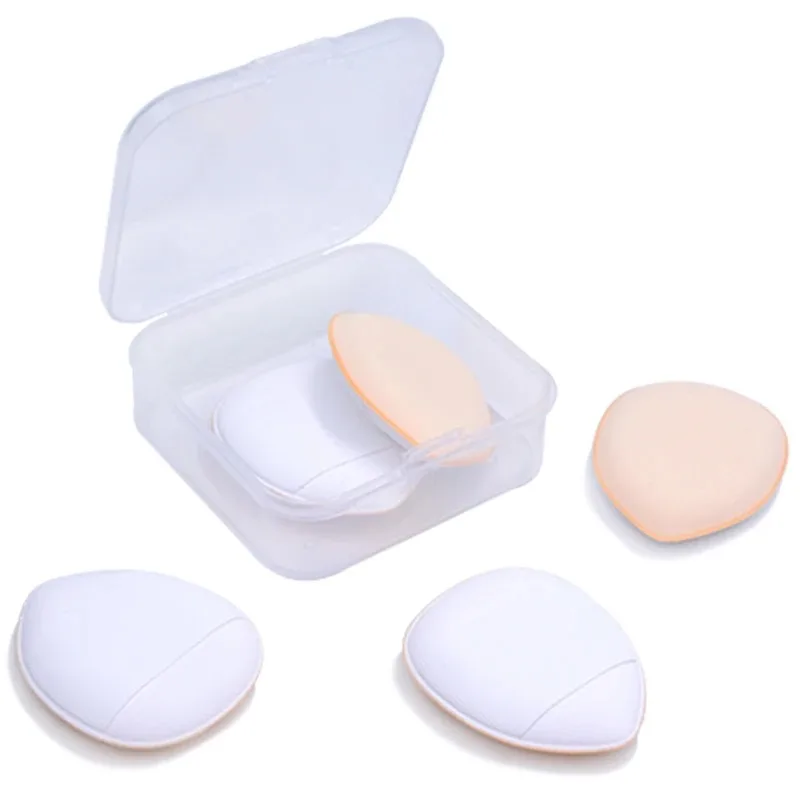5/10Pcs Mini Finger Puff Foundation Kleine Air Kissen Pulver Schwamm Gesicht Concealer BB Creme Kosmetische Applikator Make-Up werkzeuge – Detail 16