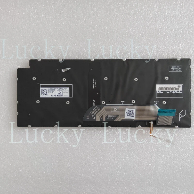 f  FOR DELL Vostro 5490 5498 Laptop Keyboard English Small Carriage Return 08GH4P