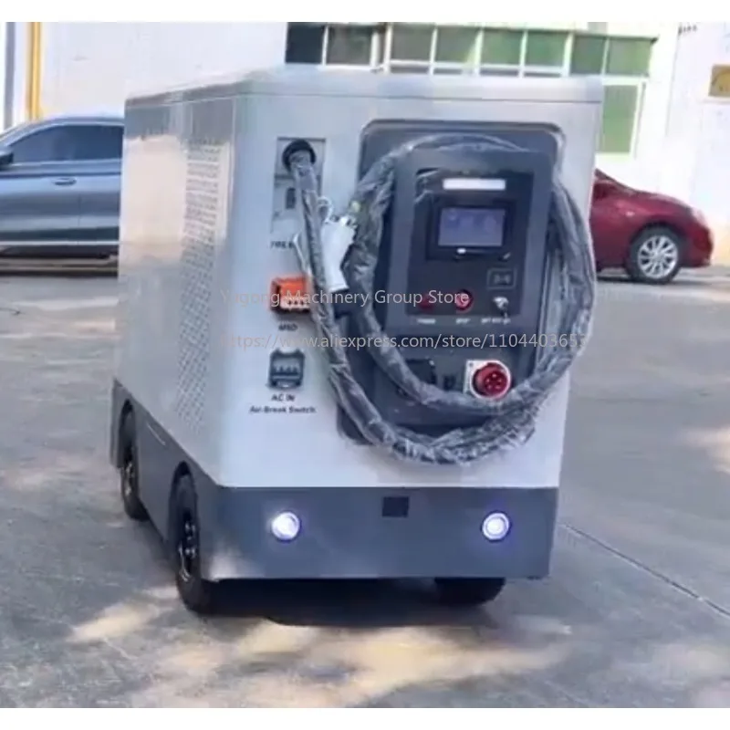 Off Grid Remote Control EV Charger Fast Speed 90kw LiFePO4 Solar Energy Storage Mobile EV Car Charging Station