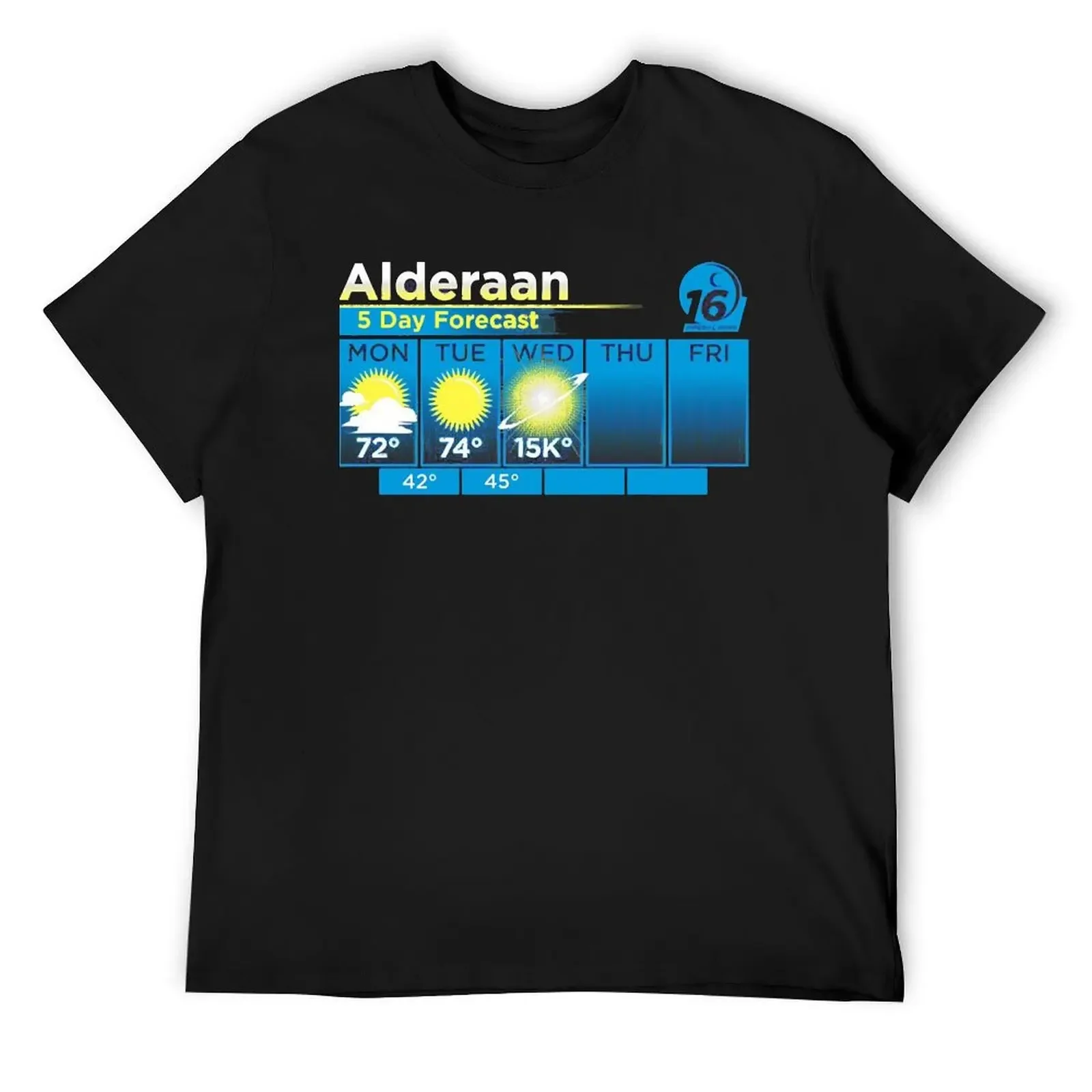 ALDERAAN 5 DAY FORECAST Classic T-Shirt quick-drying baggy shirts summer clothes quick drying funny t shirts for men