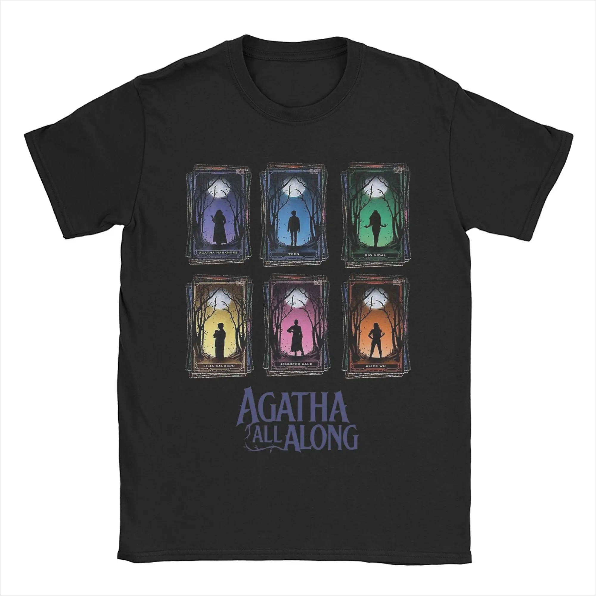 Agatha All Along Witches Apparel Men Women T Shirt Pure Cotton Tee Graphic  Tops T-shirt