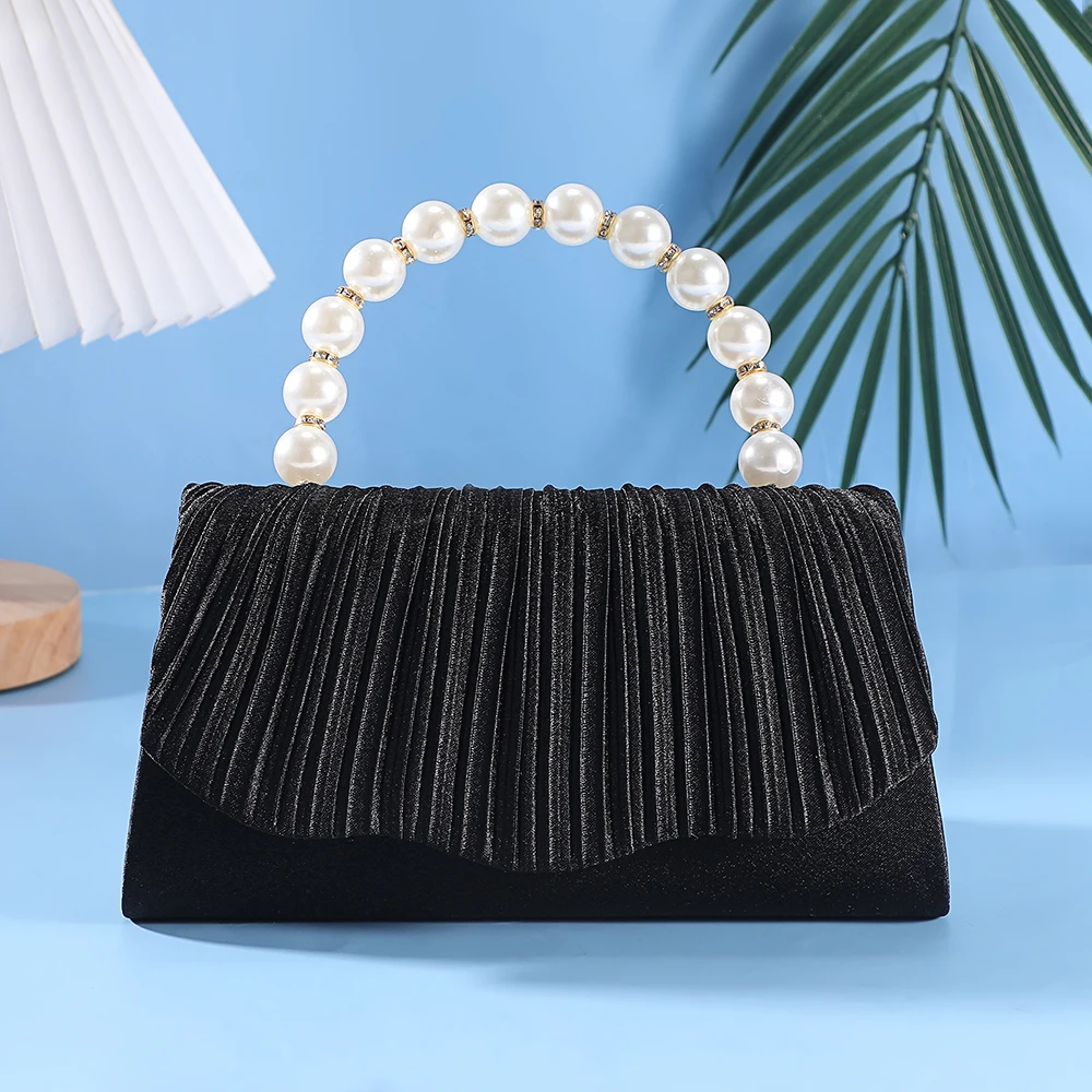 Nouveau sac à main plissé en p - Flap Bag Envelope avis et prix