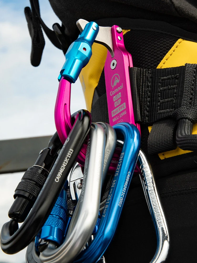 Outdoor Rock Climbing Cave Exploration High-Altitude Operation Equipment Hanging Quipment Storage Quick Hanging Tool Rack,P994