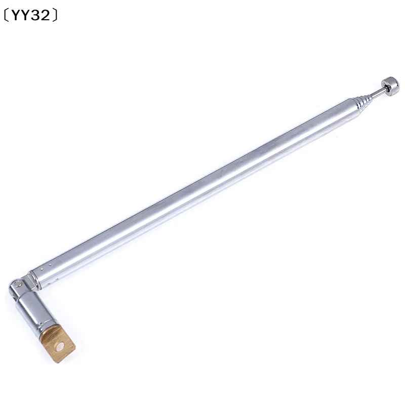7 Sections Telescopic Antenna Aerial Radio TV Replacement  instrument-specific〔YY32〕