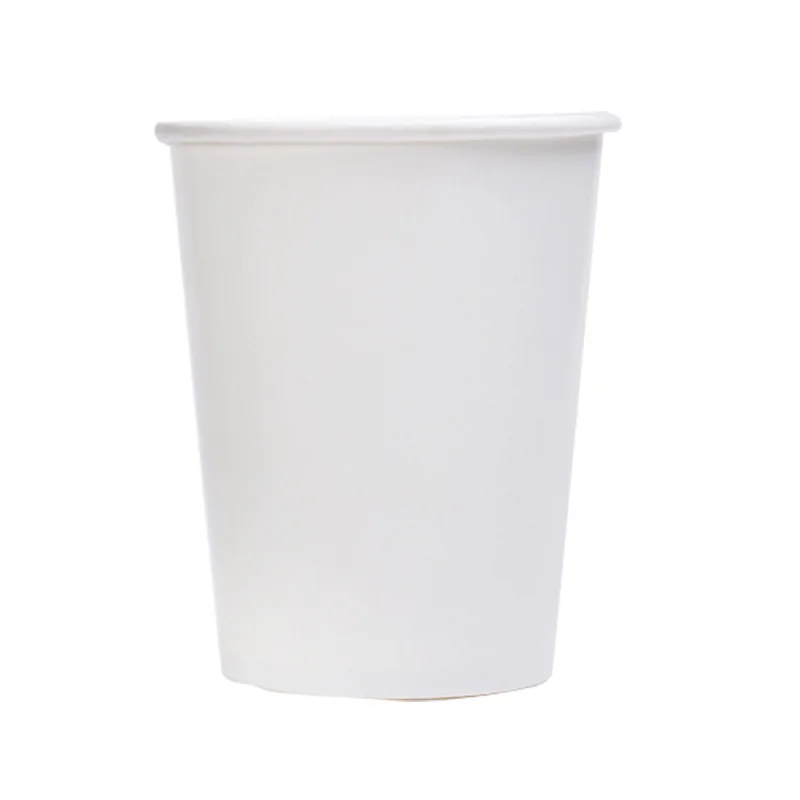 Customized. Disposable Paper Cups Customized Advertising Milk Tea and Coffee Cups Pcs 9 Oz Thic