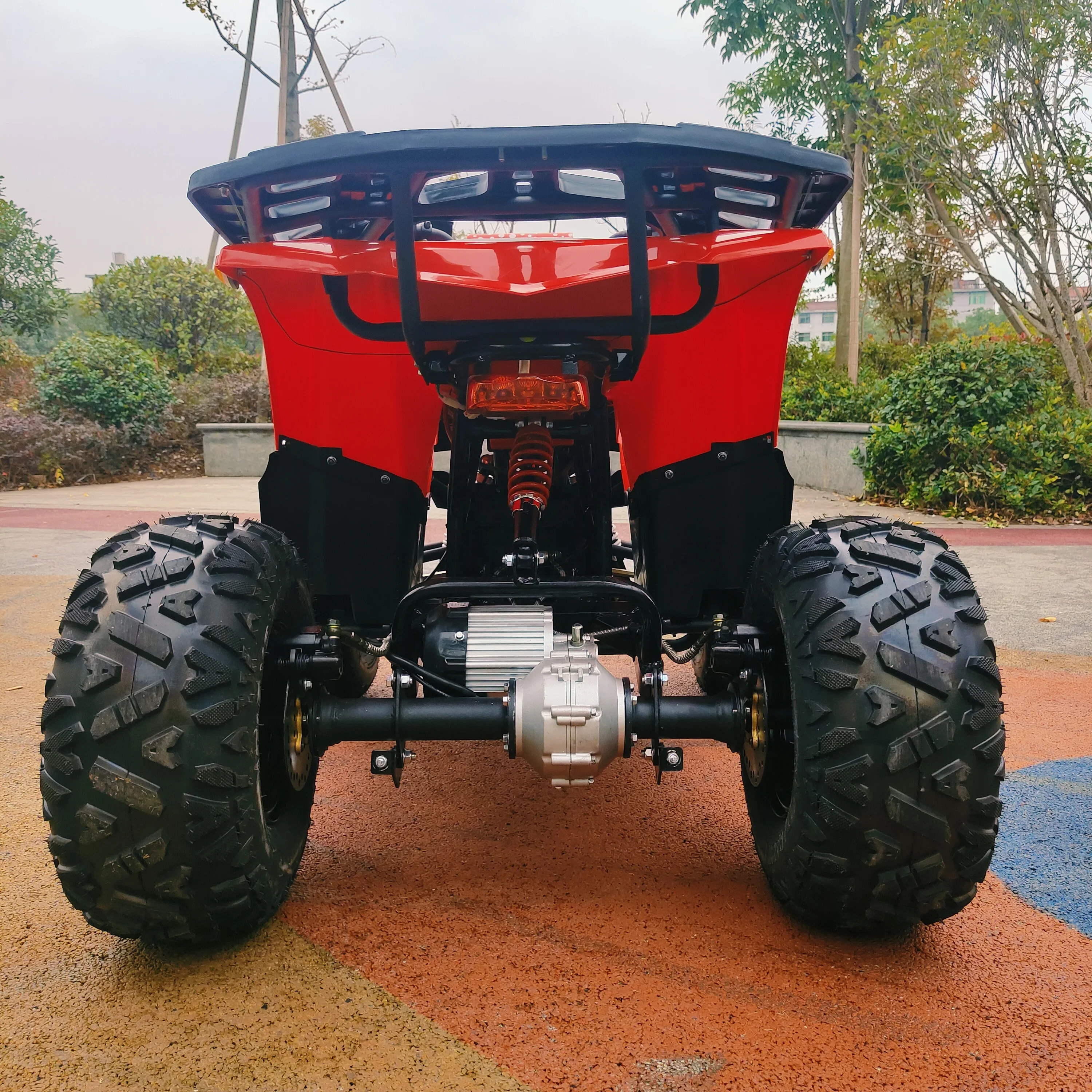 1200W 60V DC Four Wheels Atv shaft drive For Youth Electric Quad Atv Lithium Battery /lead=acid Charging power 110-240V/50-60HZ