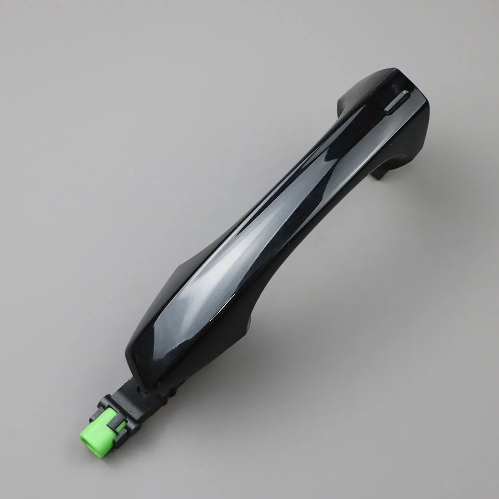 Black LH Side Exterior Replacement Door Handle 760837205 For VW Touareg 2019-2026