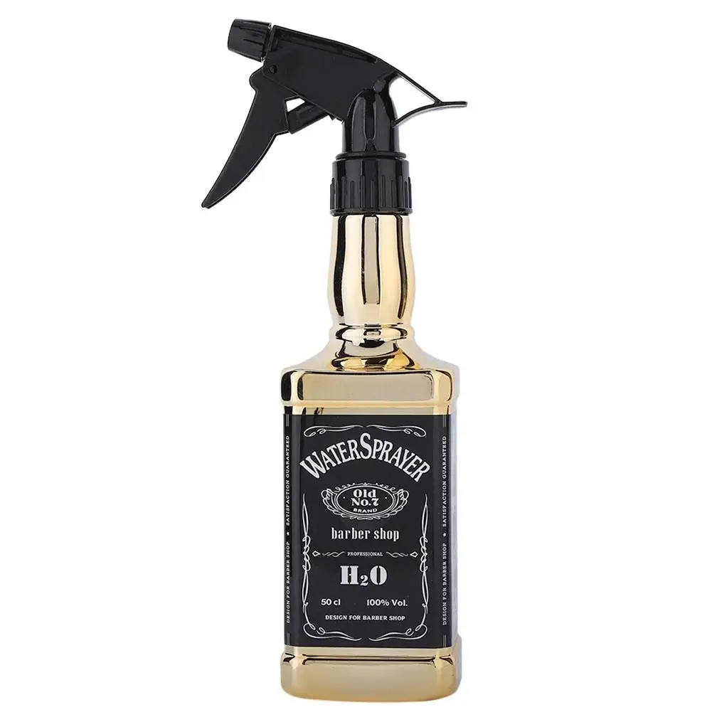 

500ml Hairdressing Spray Bottle Salon Barber Hair Tools Rotate Spray Head Adjustable Water Outlet Home Gardening Sprayer