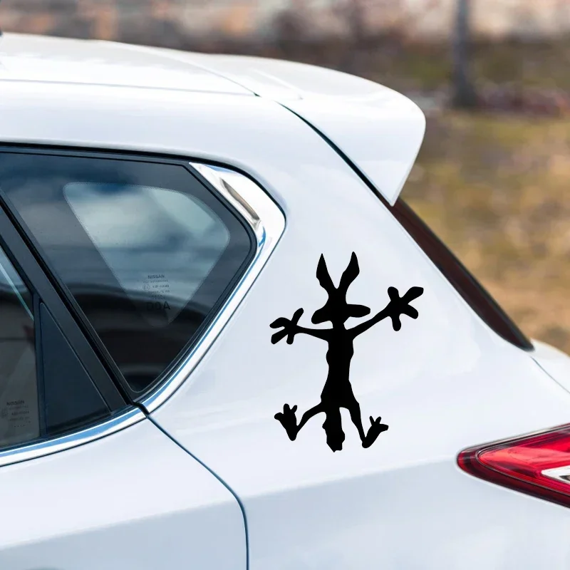 

Car Sticker Sly Coyote Waterproof Auto Decors on Car Body Bumper Rear Window Laptop Vinyl Decals