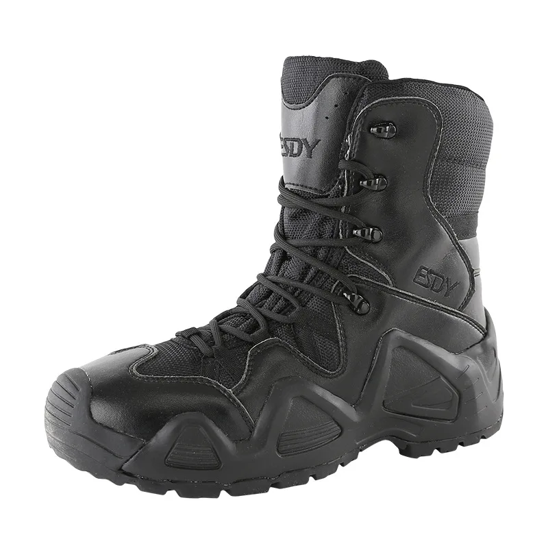 New Men Boots Desert Combat Outdoor Man Non-slip Snow Boots Male Waterproof Tactical Platform Ankle Boots