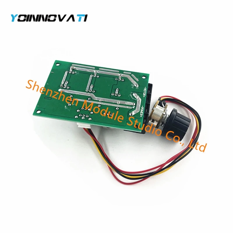 DC 9-55V 40A 2000W PWM DC Motor Pump Speed Regulator High Power Speed Controller 9V 12V 24V 36V 48V
