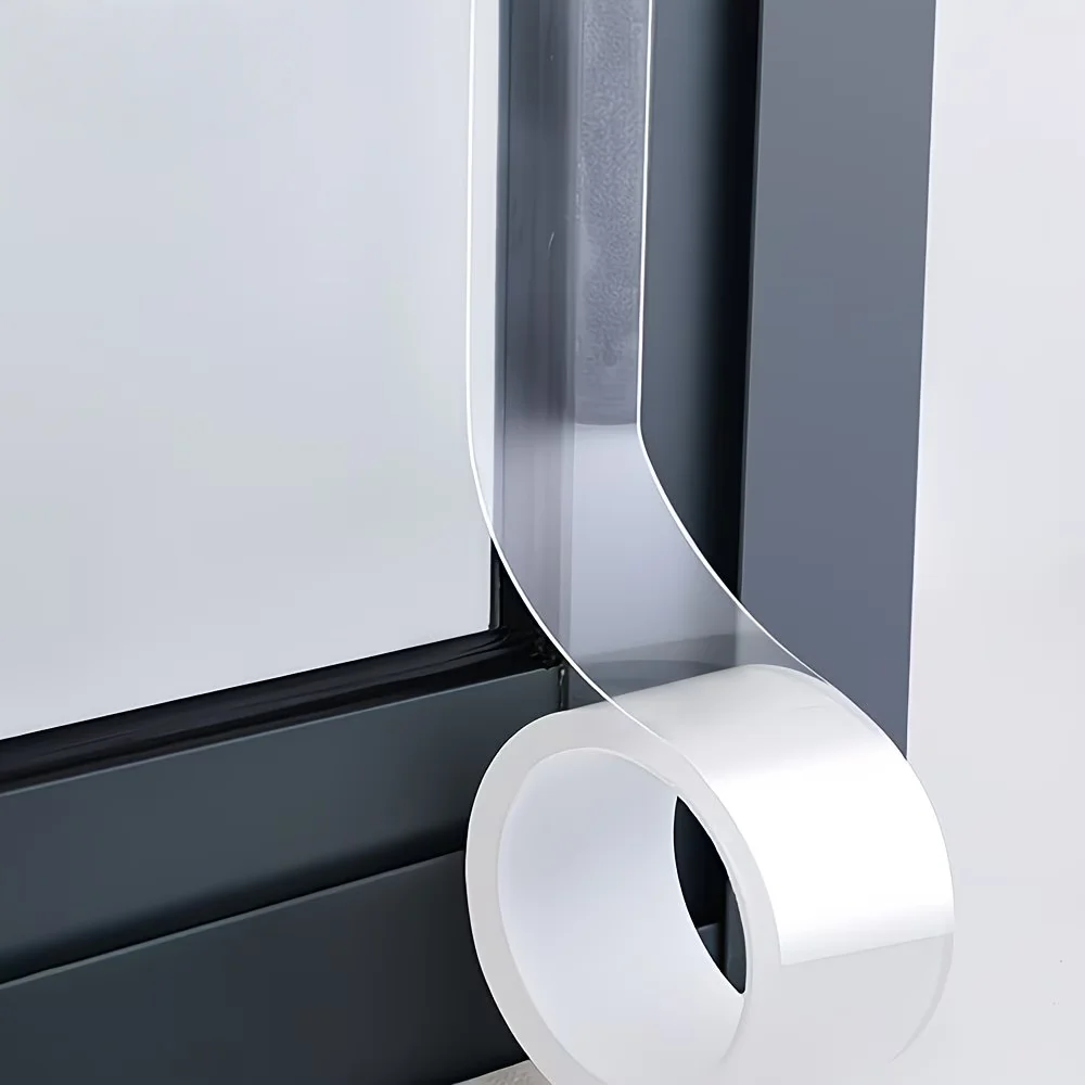 1PC 5/10/20m Self-adhesive Waterproof Wall Sticker Mold Proof Sealing Tape Windproof Sealing Tape Waterproof