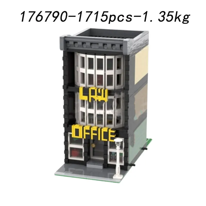 スポット MOC-129936 176790 90291 モダンアーキテクチャ DIY 小型粒子組み立てブロック パズルおもちゃ モデルギフトセット オーナメント