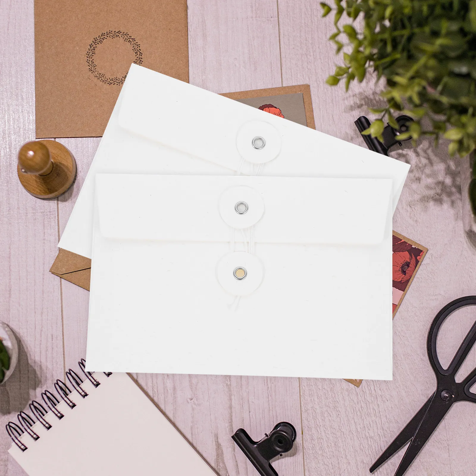 

Chic Vintage Envelopes Strong Fade-Resistant Paper Invitation Envelopes for Wedding Birthday Holiday Banquet Bridal Shower Baby