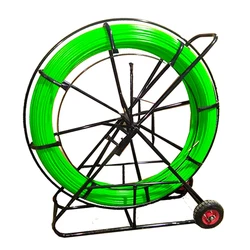 Duct Rodders 300m Fiberglass Cable Guide Roller Fish Glass Fibers