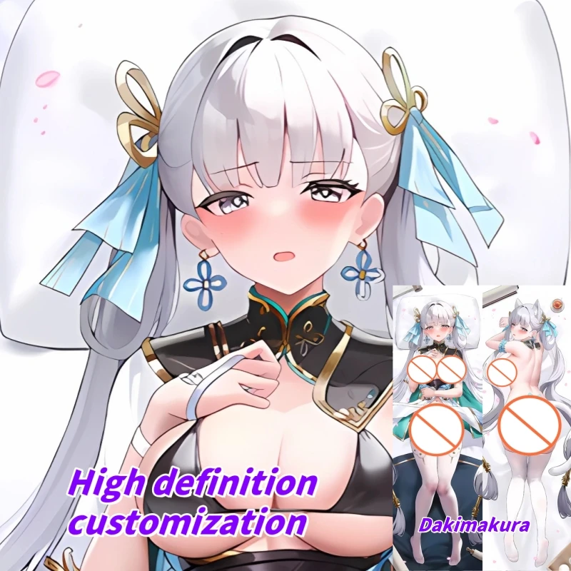 

Dakimakura Anime Wuthering Waves Jinhsi Double-sided Print Life-size Body Pillow Cover Bedding Gifts