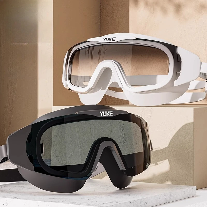 نظارات السباحة مقاومة للماء ومضادة للضباب، نظارات غوص احترافية عالية الوضوح للرجال والنساء، معدات السباحة #3