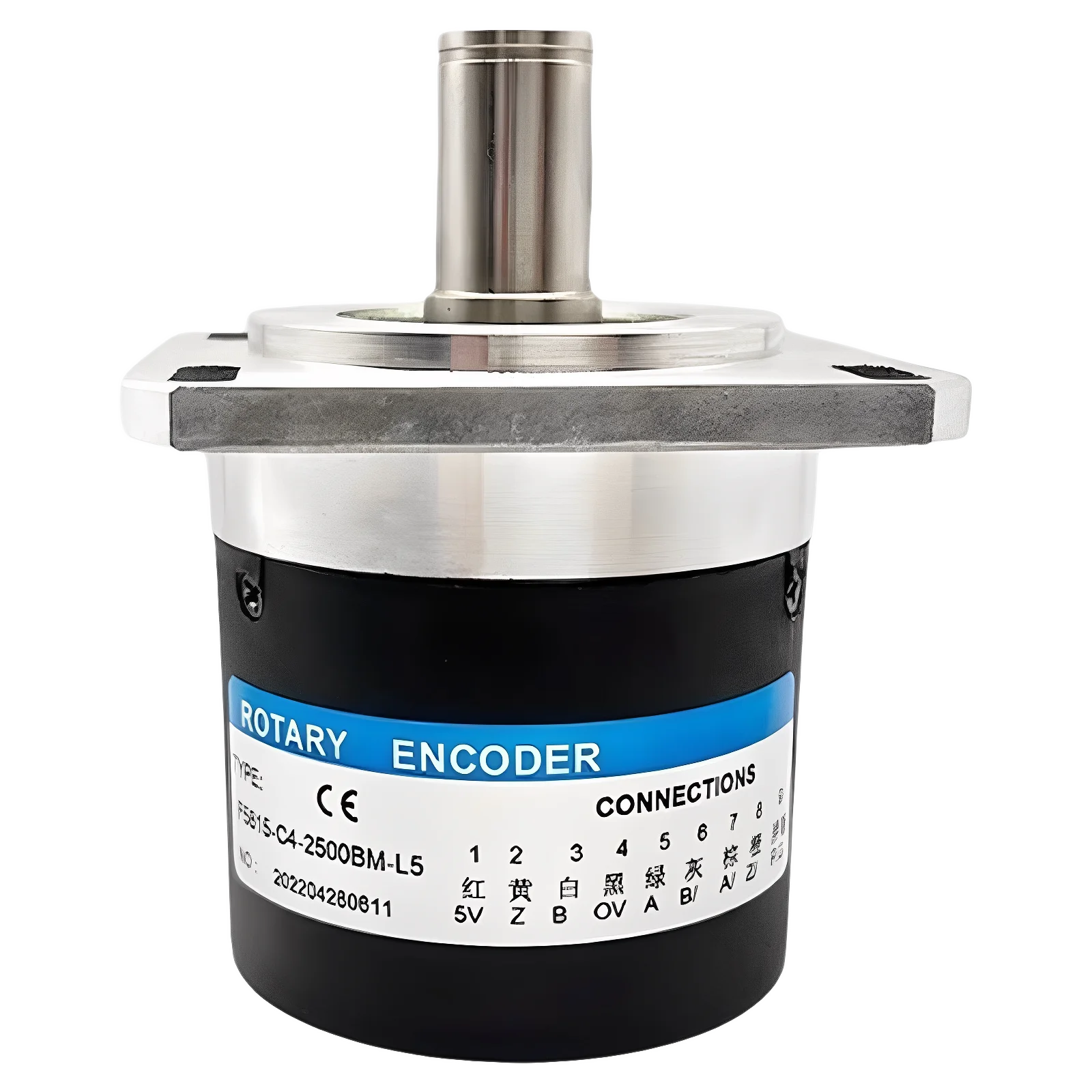 F5815-C4-2500BM-L5 C HGAIN Spindle Rotary Encoder Photoelectric Encoder 2500 PPR