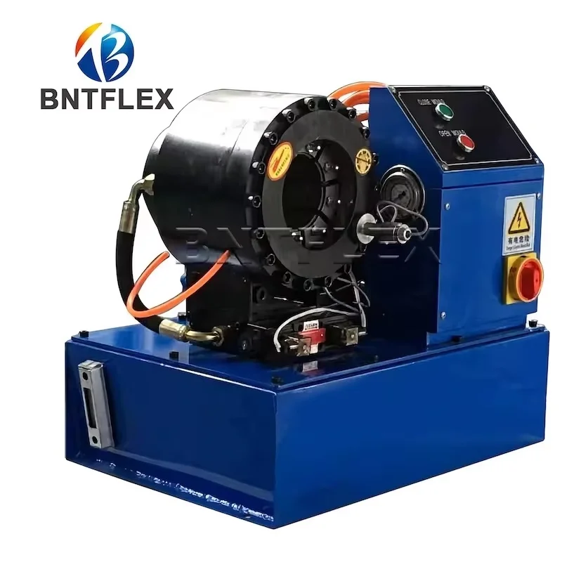 

6mm to 38mm 1-1/2 inch China Original Manufacturer CE verified HSP38 hydraulic hose crimping machine with 8 sets of Clamps