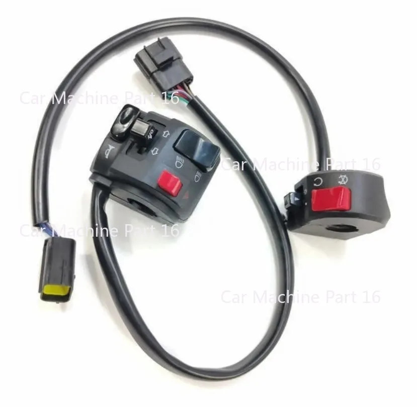 Motorcycle Handlebar Left Right Switch Assy Starter Horn Switch Handle for Benelli BJ600GS/BN600i/TNT600