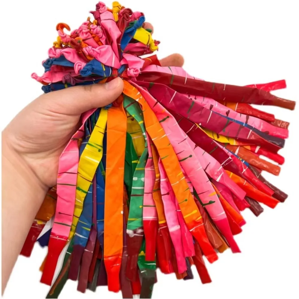 20/50/100Pcs Mixed Color Flying Rocket Balloon Thickened Kids Gifts Long Latex Rocket Balloons Squeaking Inflatable Toys