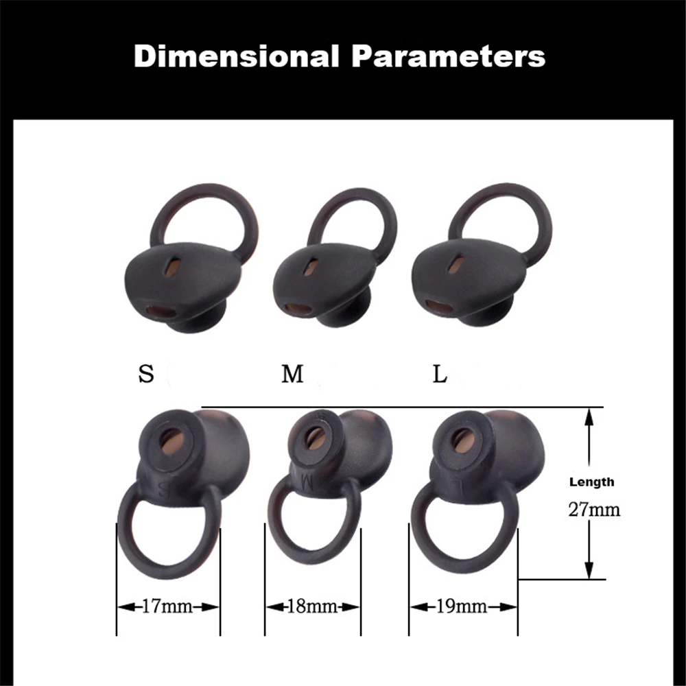2 قطعة سيليكون الأذن نصائح لهواوي TalkBand B5 سماعات بلوتوث متوافقة سماعة سماعات الأذن