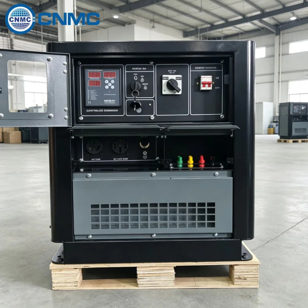 Generator Set 12.5KVA 15KVA 18.75KVA 22.5KVA Silent Diesel 220V 380V 50HZ Generators for Home Electricity CE UL Certified