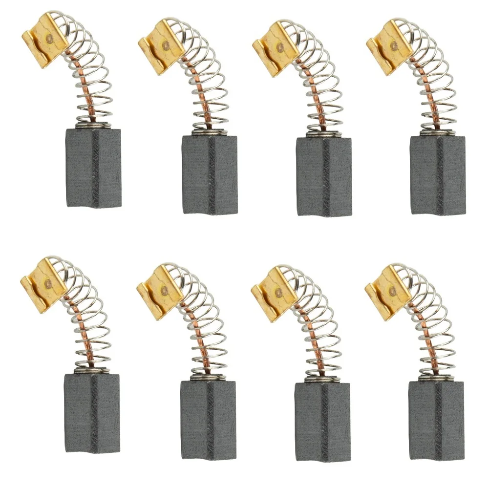 8pcs DH24PX Hammer Drill Motor Carbon Brush Replacement Parts For DH24PC3 DH24PB DH24PF DH26PX Power Tool