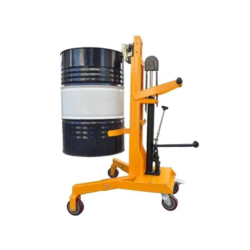 

New Manual Hydraulic Oil Drum Porter Lifter Lift Truck for Home Use Restaurants and Manufacturing Plants