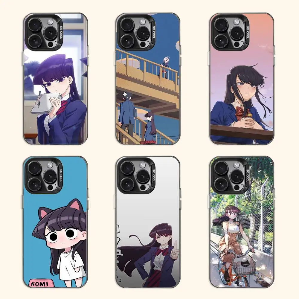 

Anime Komi Can T Communicate Phone Case For iPhone 17 16e 16 15 14 13 12 Pro Max X XR XS MAX Back Cover