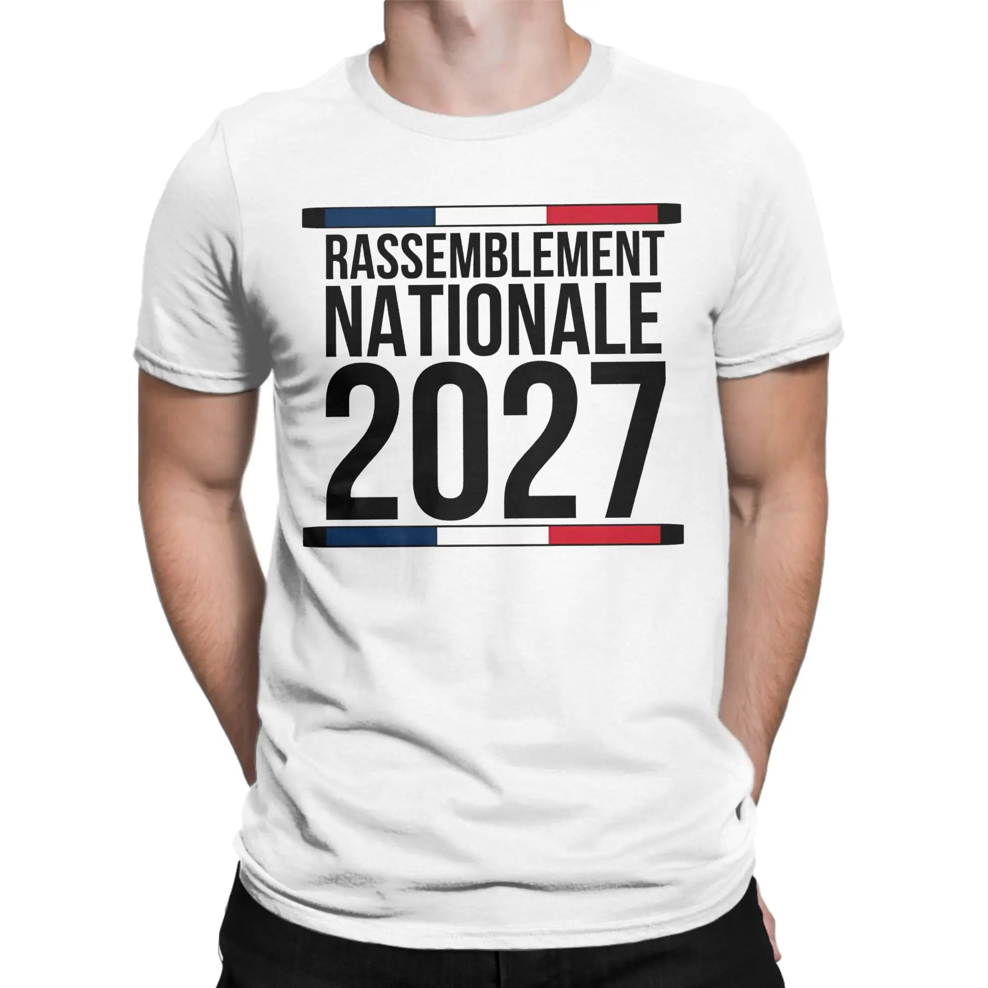 Harajuku T Shirt Beach Bardella Collect National Rally 2027 T Shirts Cotton Tee Shirt for Couple Y2K Retro Short Sleeve Clothing