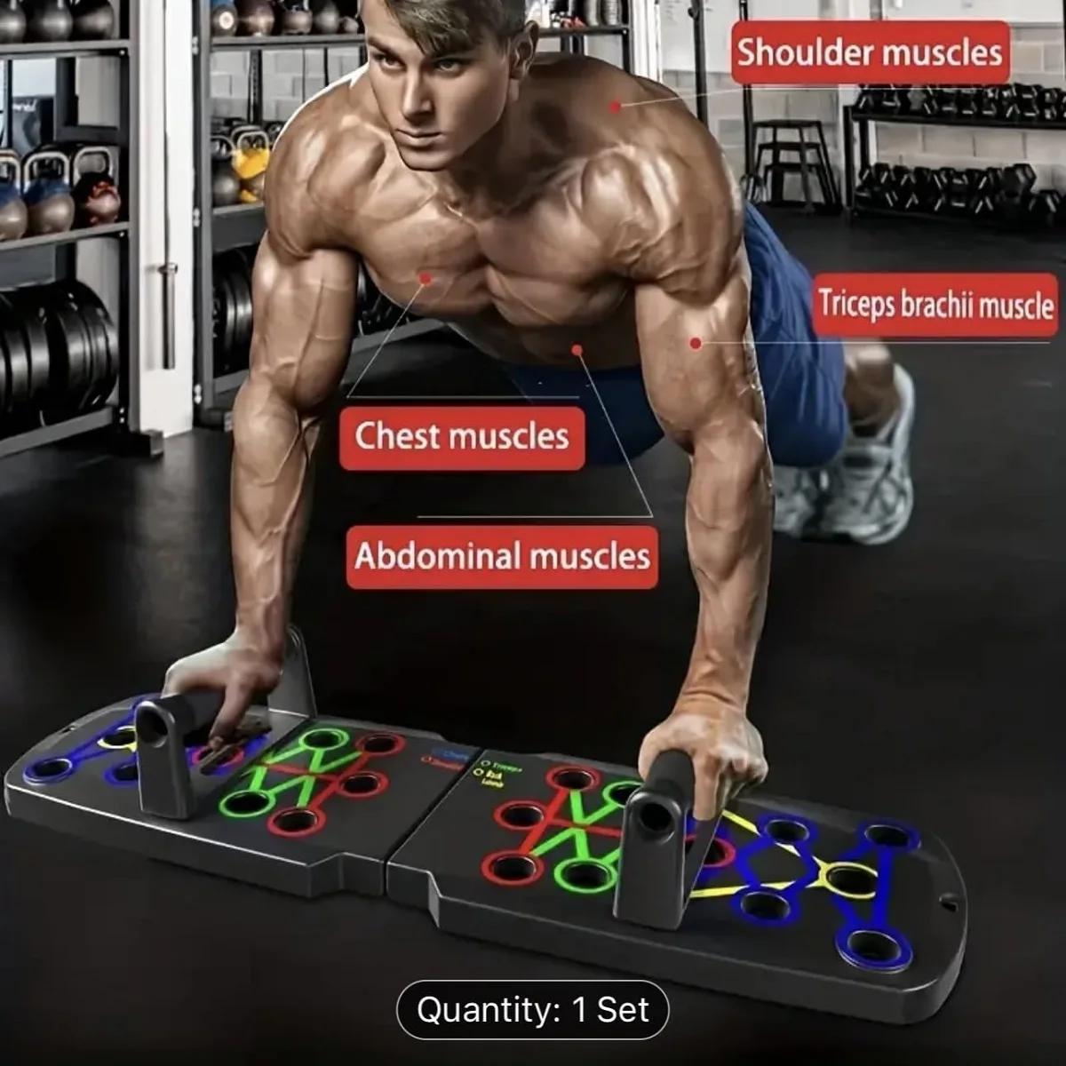 Push-Up Stand Fitness System 2