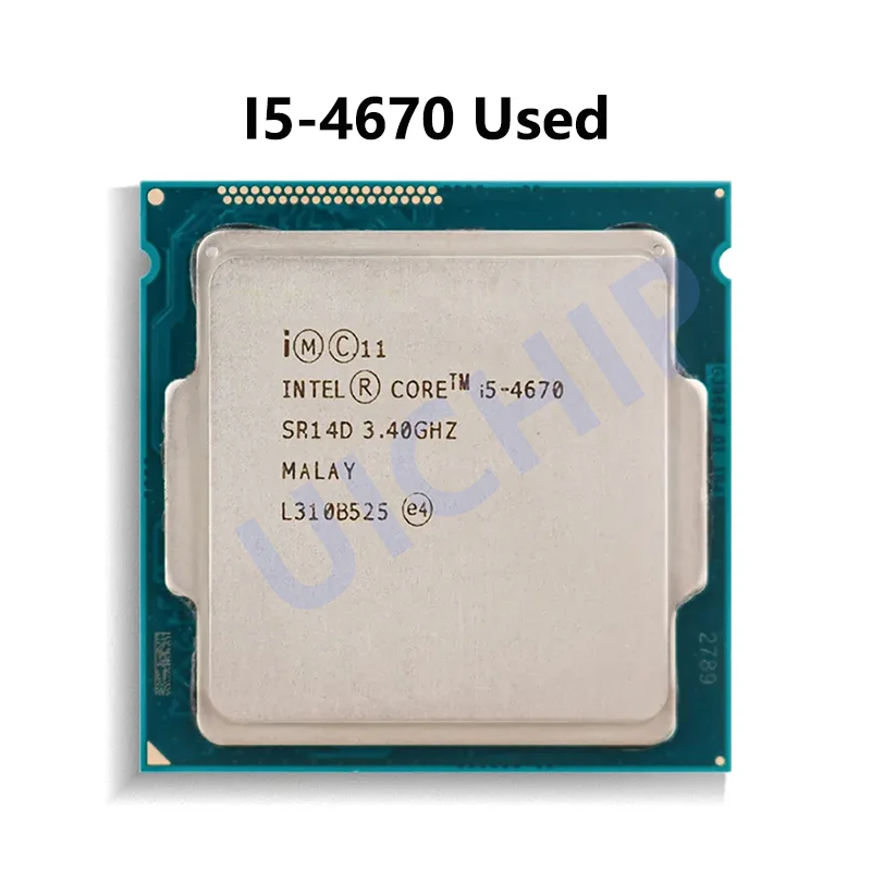 Intel Core i5-4670 i5 4670 Processor Quad-Core LGA1150 Desktop CPU 100% working properly Desktop Processor