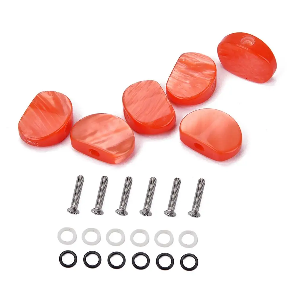 

6 PCS/ Locking Guitar Tuners Acoustic Machine Heads Tuning Keys Nose Pegs Sealed