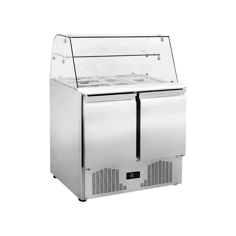 

Preparation Counter Top Salad Bar Salad Cabinet Sandwich Cooler Display Workbench Refrigeration Equipment